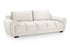 Elijah Sofa Cream 3 Seater Cream 3-Seater